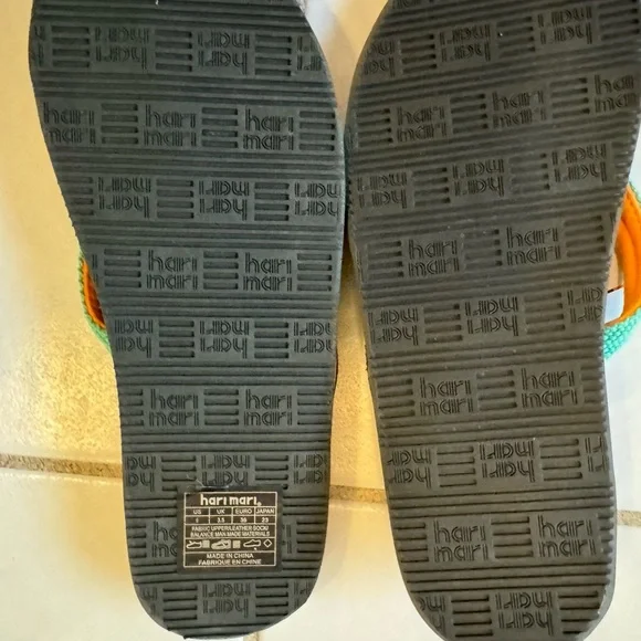 NWT Hari Mari Web Exclusive Scout Flip Flops Size 6 - Picture 7 of 7